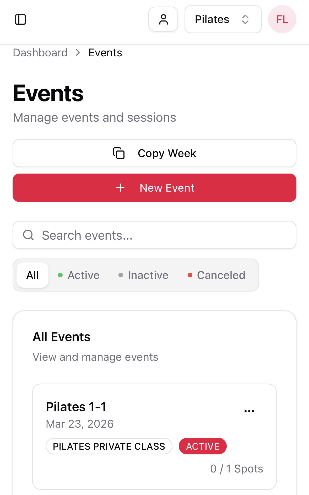 Total control over every session